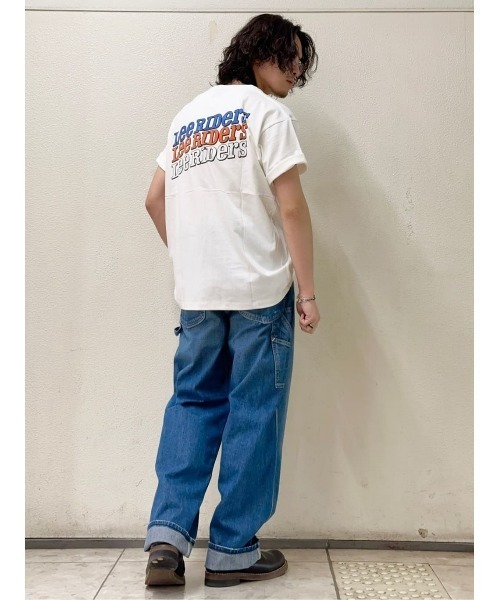 Lee(リー)の「【Lee】バック3連ロゴプリントT(Tシャツ/カットソー・メンズ・ホワイト・XL/M/L)」の18枚目の写真