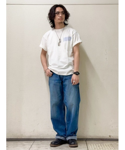 Lee(リー)の「【Lee】バック3連ロゴプリントT(Tシャツ/カットソー・メンズ・ホワイト・XL/M/L)」の19枚目の写真