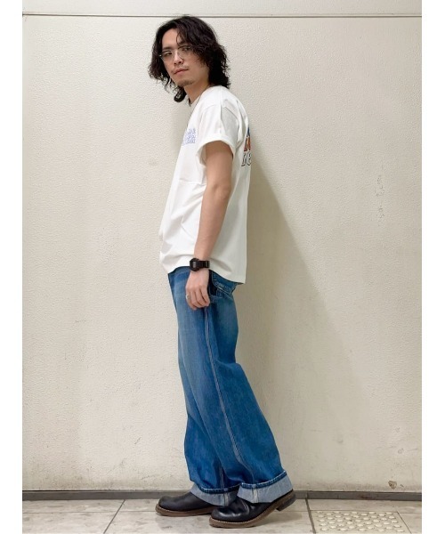 Lee(リー)の「【Lee】バック3連ロゴプリントT(Tシャツ/カットソー・メンズ・ホワイト・XL/M/L)」の20枚目の写真