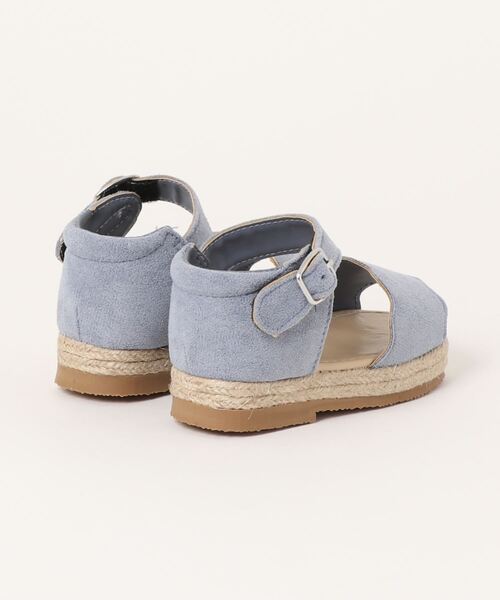 petit main（プティマイン）の「スカラップサンダル（サンダル・キッズ・ライトピンク/ベージュ/ブルー・14cm/15cm/16cm/17cm/18cm/19cm）」の8枚目の写真