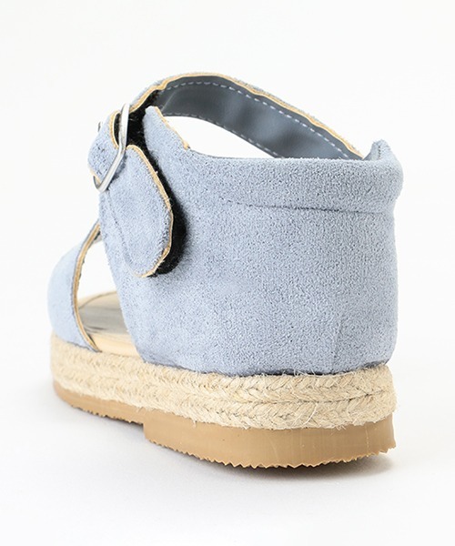 petit main（プティマイン）の「スカラップサンダル（サンダル・キッズ・ライトピンク/ベージュ/ブルー・14cm/15cm/16cm/17cm/18cm/19cm）」の9枚目の写真