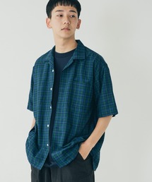 FORK&SPOON | FORK&SPOON　オープンカラーチェックシャツ(シャツ/ブラウス)