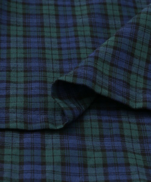 FORK&SPOON(フォークアンドスプーン)の「FORK&SPOON オープンカラーチェックシャツ(シャツ/ブラウス・メンズ・ブラック系その他/グレー系その他・4/5/6)」の7枚目の写真