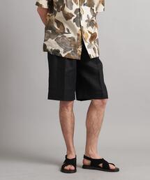 SOVEREIGN | ＜SOVEREIGN＞ リネン サイドアジャスター ショーツ(その他パンツ)