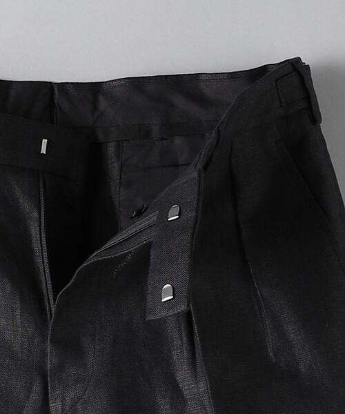 SOVEREIGN（ソブリン）の「＜SOVEREIGN＞ リネン サイドアジャスター ショーツ（その他パンツ・メンズ・ブラック・L/M/S）」の14枚目の写真