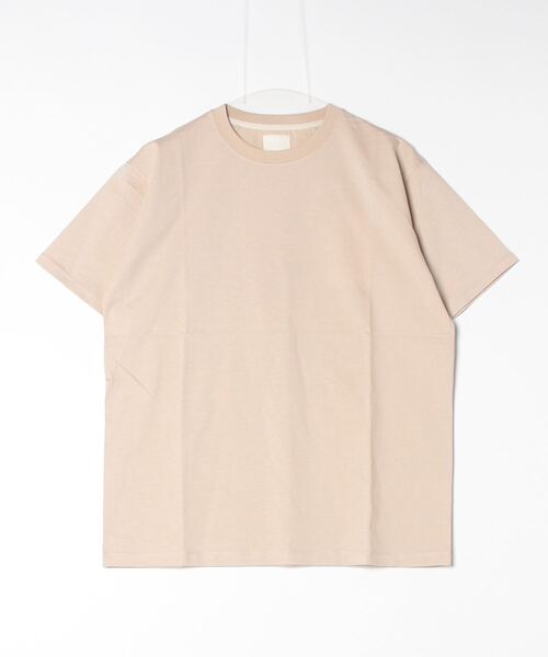 FORTUNA HOMME(フォルトゥナオム)の「FORTUNAHOMME GIZA Premium Crewneck Tee(Tシャツ/カットソー・メンズ・ヘザーグレー/ホワイト/ブラック/ベージュ・2/0/1)」の1枚目の写真