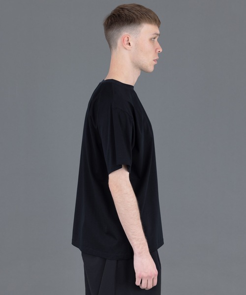 FORTUNA HOMME(フォルトゥナオム)の「FORTUNAHOMME GIZA Premium Crewneck Tee(Tシャツ/カットソー・メンズ・ヘザーグレー/ホワイト/ブラック/ベージュ・2/0/1)」の9枚目の写真