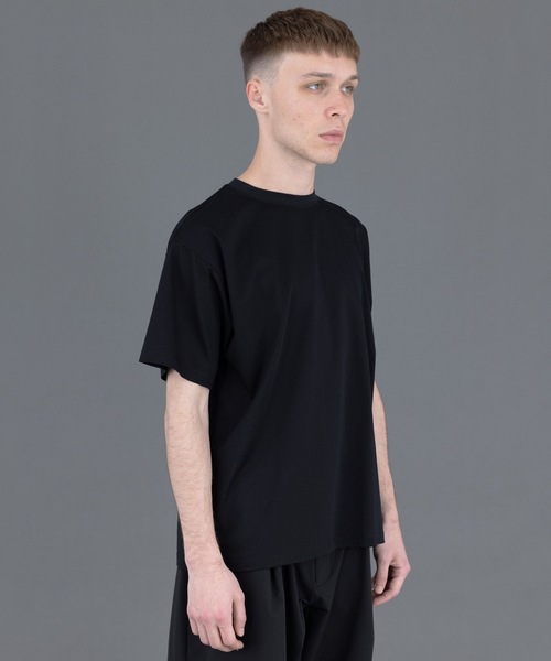 FORTUNA HOMME(フォルトゥナオム)の「FORTUNAHOMME GIZA Premium Crewneck Tee(Tシャツ/カットソー・メンズ・ヘザーグレー/ホワイト/ブラック/ベージュ・2/0/1)」の10枚目の写真