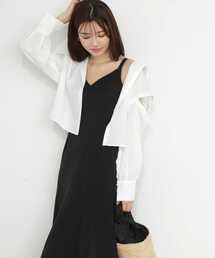 PROPORTION BODY DRESSING | オープンショルダーショートブラウス / 1213110900(シャツ/ブラウス)