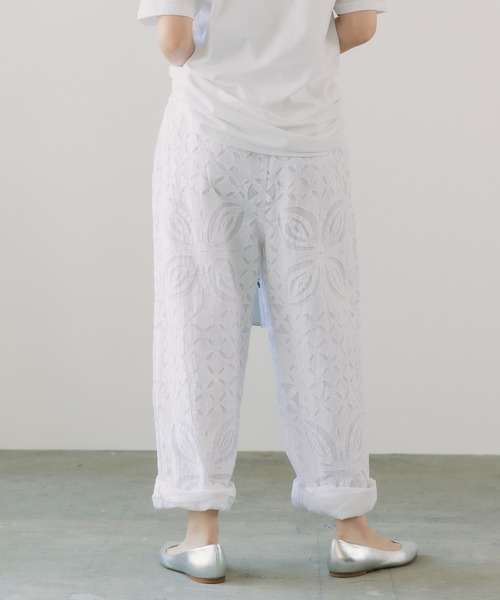 normment/ノーメント hand quilting pants パンツ キルティング