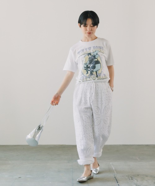 normment/ノーメント hand quilting pants パンツ キルティング