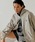 WOOALONGiEAj́uWOOALONG(EA)/Signature hood zip-up/VOj`[t[hWbvAbvip[J[jvbO[
