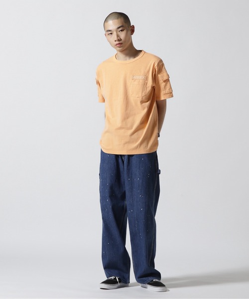 AVIREX(アヴィレックス)の「《WEB&DEPOT限定》GARMENT DYE FATIGUE T-SHIRT / ガーメント ダイ ファティーグ Tシャツ / AVIREX / アヴィレックス(Tシャツ/カットソー・メンズ・オフホワイト/ブラック/オリーブ/オレンジ・MEDIUM/LARGE/X-LARGE/XX-LARGE)」の14枚目の写真