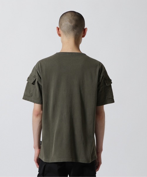AVIREX(アヴィレックス)の「《WEB&DEPOT限定》GARMENT DYE FATIGUE T-SHIRT / ガーメント ダイ ファティーグ Tシャツ / AVIREX / アヴィレックス(Tシャツ/カットソー・メンズ・オフホワイト/ブラック/オリーブ/オレンジ・MEDIUM/LARGE/X-LARGE/XX-LARGE)」の20枚目の写真