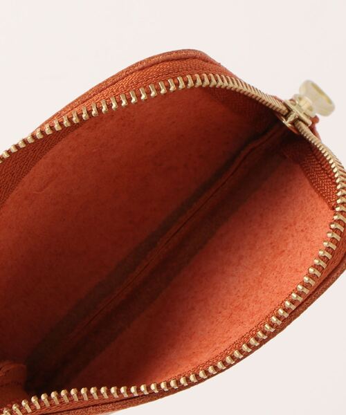 kissora（キソラ）の「【kissora/キソラ】 日本製 本革 小物入れ ブリリオ コインケース（コインケース・レディース・ブラウン/ブラック/オレンジ/オリーブ/ネイビー/レッド・FREE）」の8枚目の写真