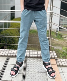 GERRY（ジェリー）の「GERRY ジェリー UVカット ウエストゴム リブ 裏毛 スリムテーパード 股下68cm デニムパンツ イージーパンツ（デニムパンツ・メンズ）」