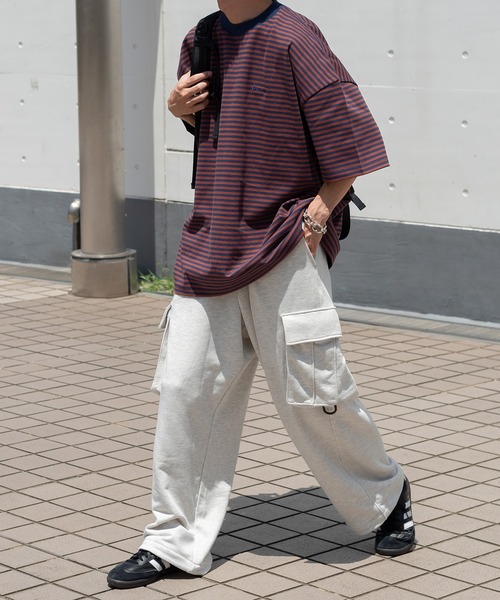 セール】スウェットカーゴパンツ（カーゴパンツ）｜Perushu