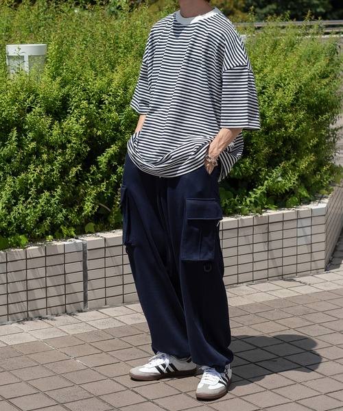 セール】スウェットカーゴパンツ（カーゴパンツ）｜Perushu
