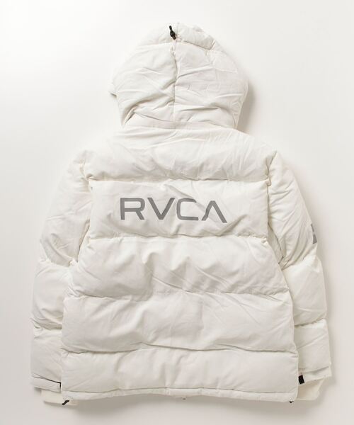 RVCA(ルーカ)の「RVCA/ルーカ 中綿ジャケット 2WAY リフレクターロゴ BD042-782(その他アウター・メンズ・ブラック/ホワイト/カーキ・M/S/L)」の11枚目の写真