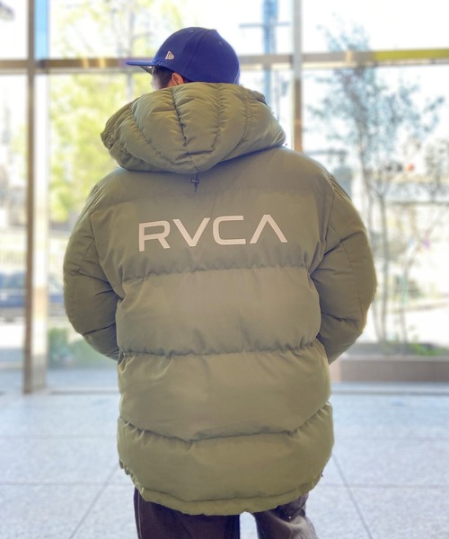 セール】RVCA/ルーカ 中綿ジャケット 2WAY リフレクターロゴ BD042 