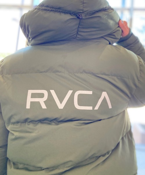 RVCA(ルーカ)の「RVCA/ルーカ 中綿ジャケット 2WAY リフレクターロゴ BD042-782(その他アウター・メンズ・ブラック/ホワイト/カーキ・M/S/L)」の7枚目の写真
