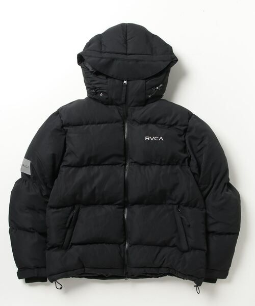 ルーカ☆RVCA　中綿 ダウンジャケット 黒　M ルーカ☆RVCA 中綿 ダウンジャケット 黒 M - メルカリ