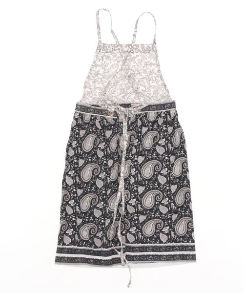 studio CLIP（スタディオクリップ）の「【daily CLIP】ブロックプリントギャザーエプロン（エプロン・レディース・ブルー/イエロー/ブラック/グリーン・FREE）」の18枚目の写真
