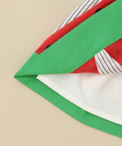 baby cheer(ベイビーチアー)の「スイカスカート(スカート・キッズ・レッド・80-90cm/100cm/110cm/120cm)」の6枚目の写真