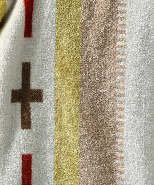 BAYFLOW（ベイフロー）の「[在宅ワークや勉強中にも]BF着るハンテンブランケット 23AW（ブランケット・レディース・パープル系/ベージュ系/サックスブルー系・0）」の18枚目の写真