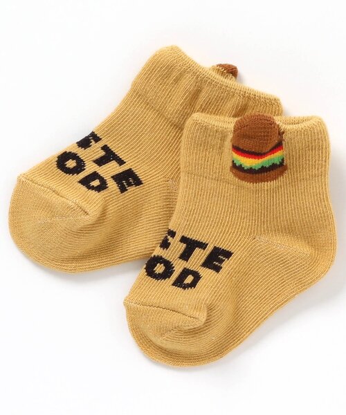 BREEZE(ブリーズ)の「BOYSベビーソックス(ベビーシューズ/ベビーソックス・キッズ・カーキ/ミント/マスタード/レインボー/アイボリー・9/12)」の4枚目の写真