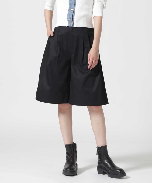 DOUBLE STANDARD CLOTHING（ダブルスタンダードクロージング）の「DOUBLE STANDARD CLOTHING/ダブルスタンダードクロージング/チノタックキュロットパンツ（チノパンツ・レディース・ブラック/キャメル・36）」の3枚目の写真