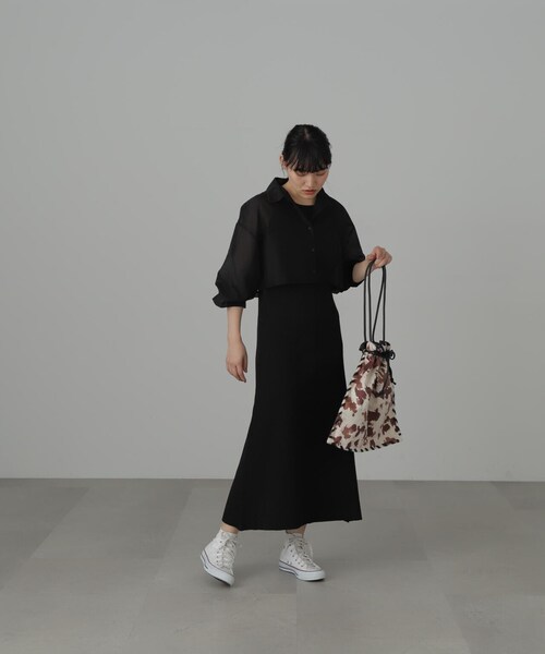 FREE'S MART(フリーズマート)の「サイドドローイングバッグ(ハンドバッグ・レディース・ホワイト/ブラック・フリ-)」の21枚目の写真