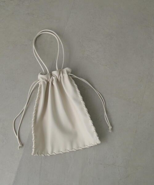 FREE'S MART(フリーズマート)の「サイドドローイングバッグ(ハンドバッグ・レディース・ホワイト/ブラック・フリ-)」の22枚目の写真