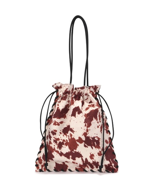 FREE'S MART(フリーズマート)の「サイドドローイングバッグ(ハンドバッグ・レディース・ホワイト/ブラック・フリ-)」の11枚目の写真