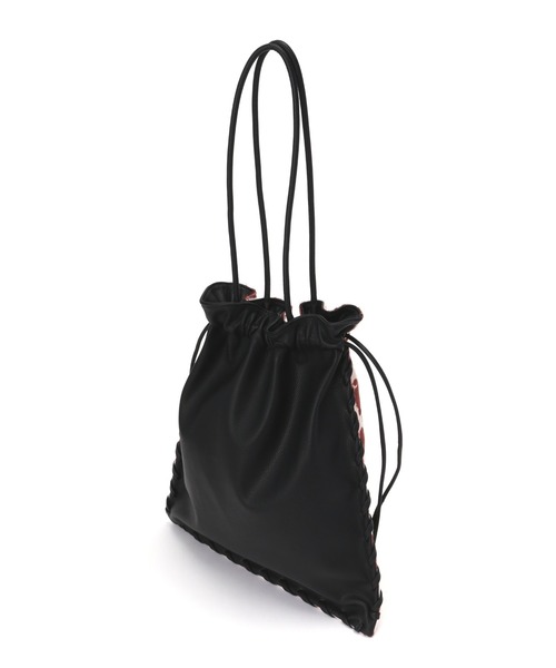 FREE'S MART(フリーズマート)の「サイドドローイングバッグ(ハンドバッグ・レディース・ホワイト/ブラック・フリ-)」の12枚目の写真