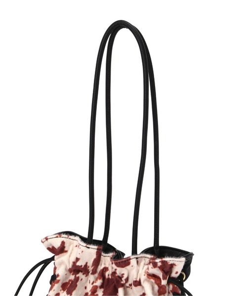 FREE'S MART(フリーズマート)の「サイドドローイングバッグ(ハンドバッグ・レディース・ホワイト/ブラック・フリ-)」の13枚目の写真