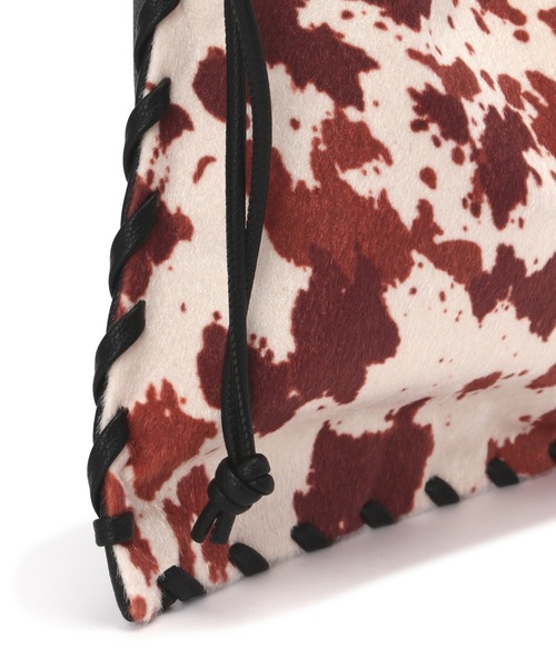 FREE'S MART(フリーズマート)の「サイドドローイングバッグ(ハンドバッグ・レディース・ホワイト/ブラック・フリ-)」の15枚目の写真