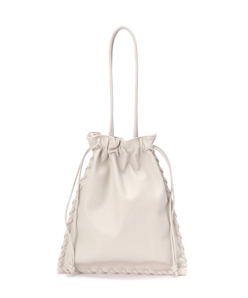 FREE'S MART(フリーズマート)の「サイドドローイングバッグ(ハンドバッグ・レディース・ホワイト/ブラック・フリ-)」の10枚目の写真