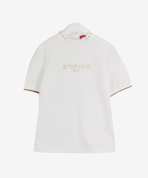 <LADIES>半袖プルオーバー モックネック 2023年秋冬