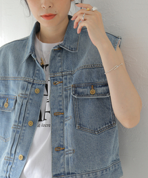 JOURNAL STANDARD | デニム G ベスト(デニムジャケット)