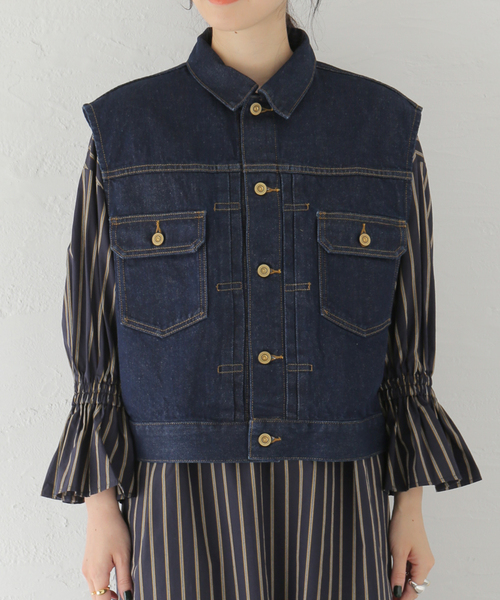 セール】デニム G ベスト（デニムジャケット）｜JOURNAL STANDARD