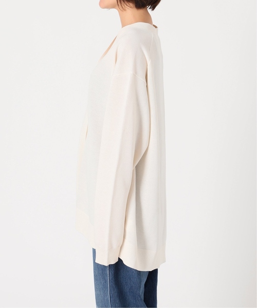 美品 22年 plage sweatニットカーディガン 完売品 ベージュ