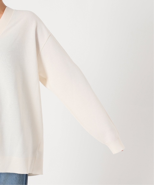 美品 22年 plage sweatニットカーディガン 完売品 ベージュ