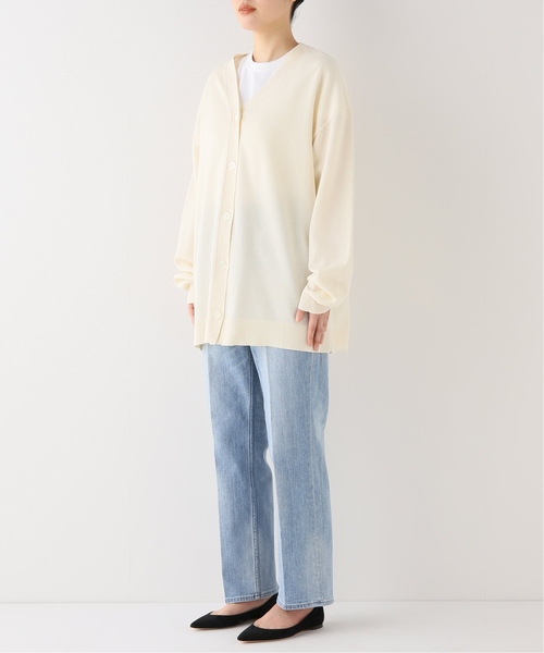 Plage プラージュsweat ニットカーディガン 美品 38 Plage sweat ニットカーディガン 38 グレー