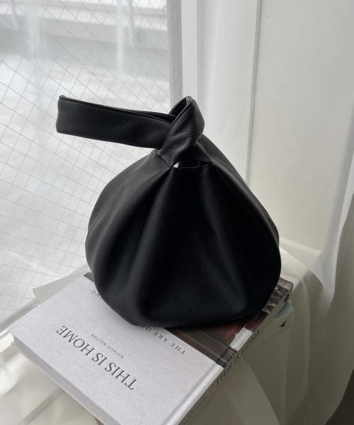 CAPRICIEUX LE'MAGE(カプリシューレマージュ)の「ラウンドバッグ(ハンドバッグ・レディース・ブラック/ライム/アイボリー/イエロー・FREE)」の15枚目の写真