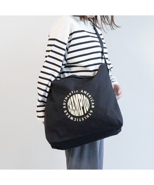 Champion（チャンピオン）の「Champion/チャンピオン デボラ ショルダーバッグ  13L No.63705（ショルダーバッグ・メンズ・ブラウン/ダークグリーン/オフホワイト/ブラック・FREE）」の3枚目の写真