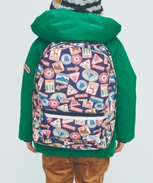 撥水加工ポリオックス総柄リュック