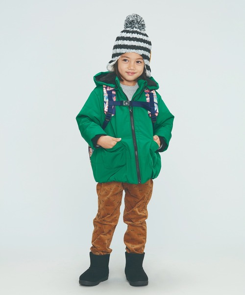 Kids Foret（キッズフォーレ）の「撥水加工ポリオックス総柄リュック（バックパック/リュック・キッズ・ネイビー/ピンク/ラベンダー・M/L）」の12枚目の写真