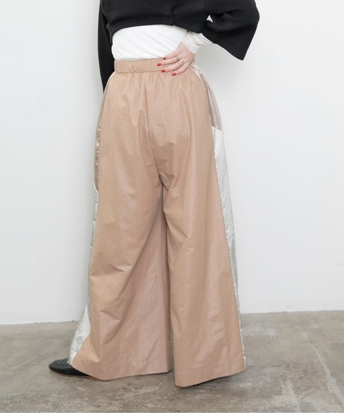 セール】サイドラインワイドパンツ（その他パンツ）｜Eimee Law