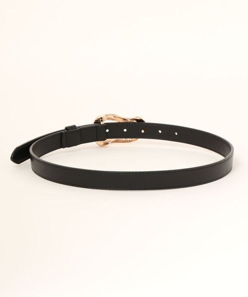 natural couture（ナチュラルクチュール）の「ＰＯＩＲＥ　ベルト（ベルト・レディース・ブラック/ブラウン・FREE）」の3枚目の写真